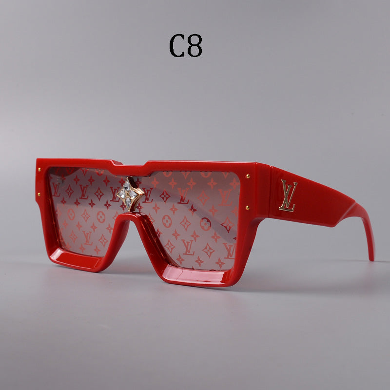 Luxury Large Frame Fashion Sunglasses窶・2978