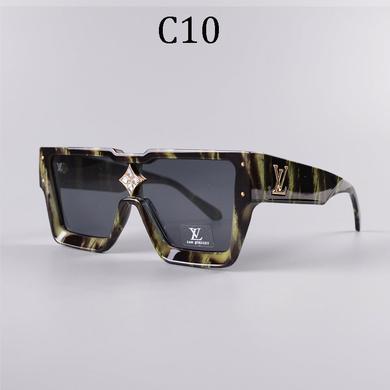 Luxury Large Frame Fashion Sunglasses窶・2978