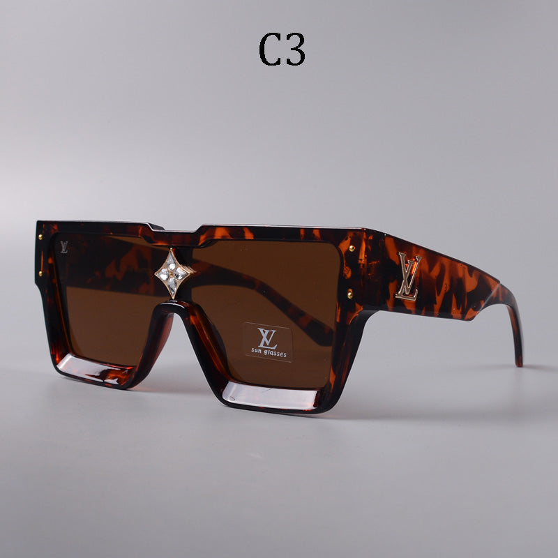 Luxury Large Frame Fashion Sunglasses窶・2978