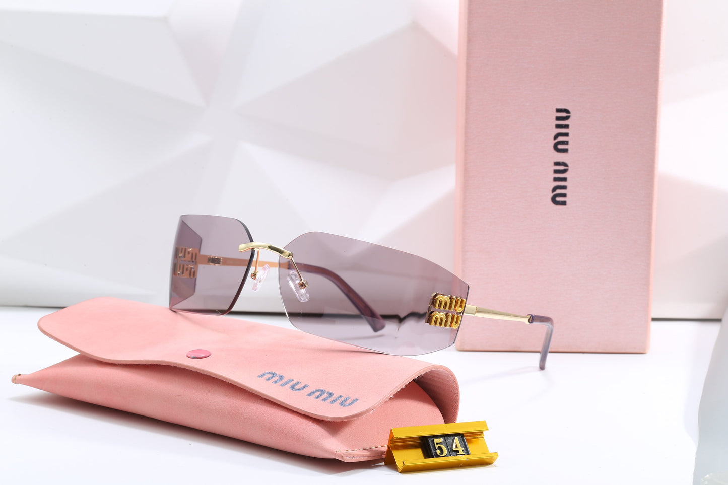 Luxury Large Frame Sunglasses Y-0857