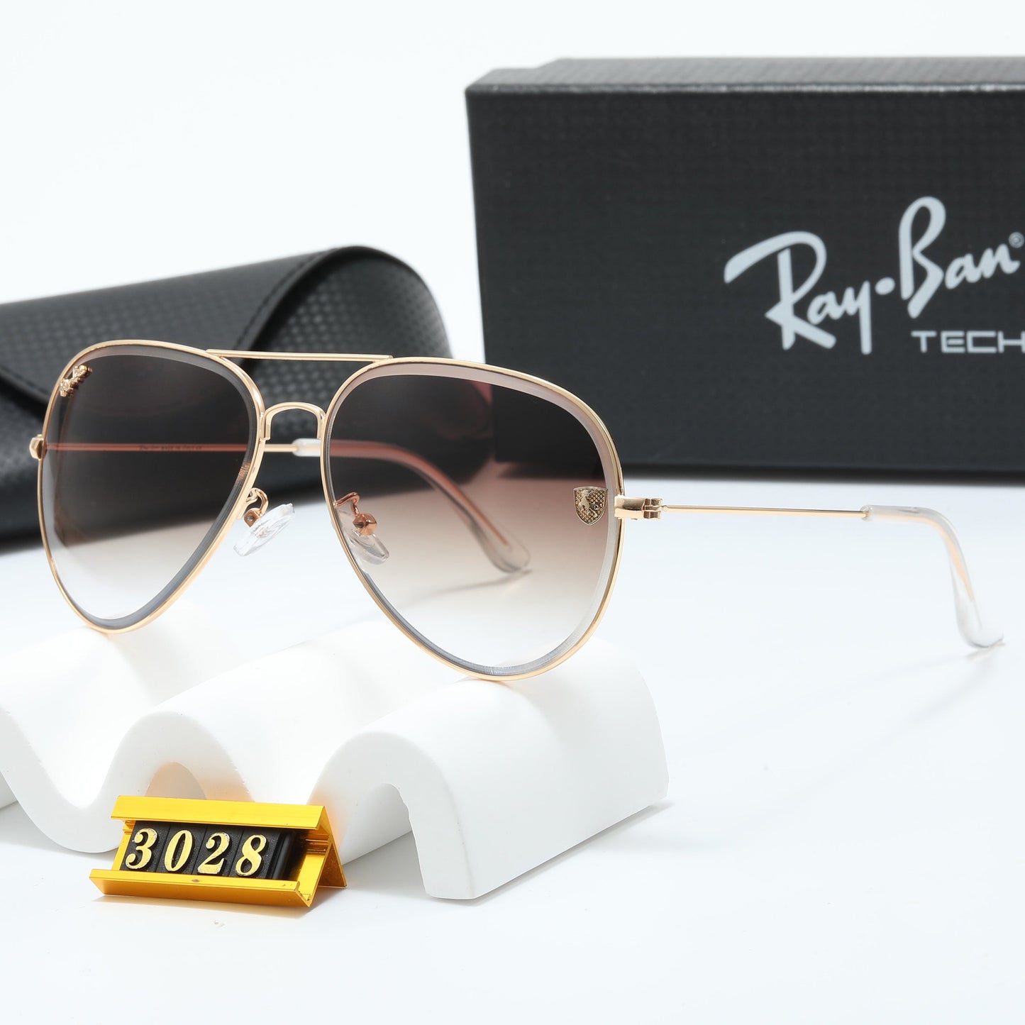 Luxury Large Frame Sunglasses-3028