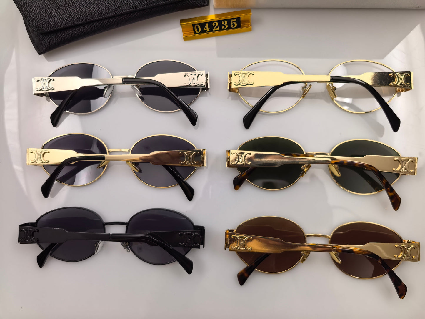 Luxury Large Frame Sunglasses Y-0882