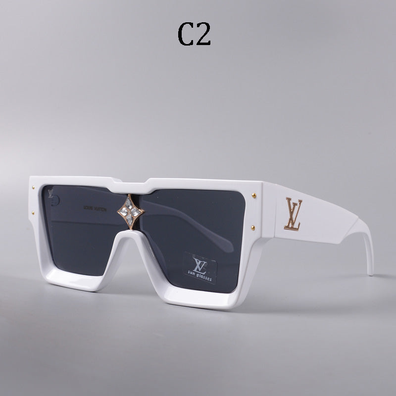 Luxury Large Frame Fashion Sunglasses窶・2978